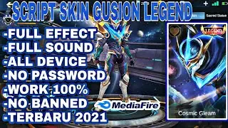 SCRIPT SKIN GUSION LEGEND FULL EFFECT FULL SOUND NO PASSWORD TERBARU 2021 - MOBILE LEGEND BANG BANG