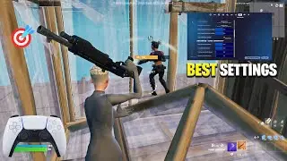 *NEW* Best Controller Settings For Chapter 6 Ranked & Reload! Aimbot + Fast Edits (PS4/PS5/XBOX/PC)