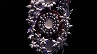 Lord Nelson's Chelengk 3D model (Marmoset 4)