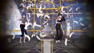 {MMD} Haku and Ju - HYBRID