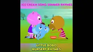 Ice Cream Song | Flick box Nursery Rhymes | Summer Season | Flickbox Kids  #shorts