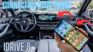 How To Use Connect Phone /Apple Carplay on BMW iDrive8 System