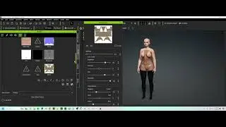 Creating Wet and Tanned Figures in CC4