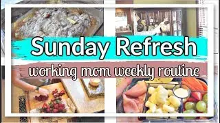 FALL DECORATE WITH ME | SPEED CLEAN WITH ME | WORKING MOMS WEEKLY ROUTINE | SUNDAY REFRESH