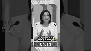 La candidata del #prian solo copia. Ya no saben que hacer. #debate #xóchitl #claudiasheinbaum #4t