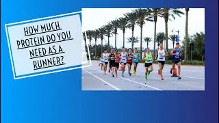How much protein do you need as a runner?