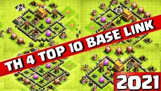 New Best Th4 base link War/Trophy Base (Top10) With Link in Clash of Clans - th4 war base 2020