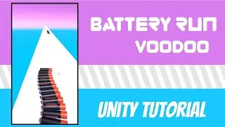 How to make a battary run game like voodoo in unity