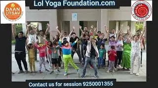Daanutsav: Laughter Yoga Session with Dr. Harish Rawat @DMRC Noida #laughteryogabydrharishrawat