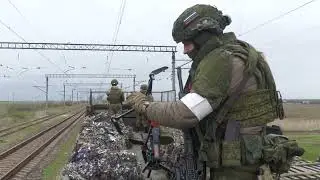 Бронепоезд из Невинномысска помогает бойцам в зоне СВО