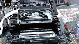 brother DCP-L2541 print dark setting future paper jaam drum reset toner reset error code 05