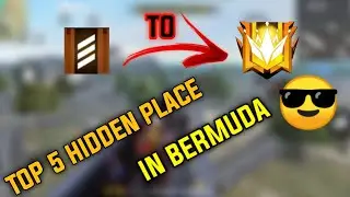 TOP 5 HIDDEN PLACES IN BERMUDA ❤️❤️ [ GARENA FREE FIRE ]