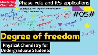 #phase rule and it's applications#05#
