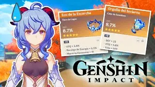 QUEMANDO ARTEFACTOS EN EL RELICARIO! ME SALDRÁ ALGO BUENO? - GENSHIN IMPACT