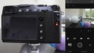 How to control a Fujifilm camera from your phone! Using the Camera Remote app