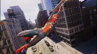 6 Minutes And 35 Seconds of Satisfying Swinging | Spider-man 2 [60fps]
