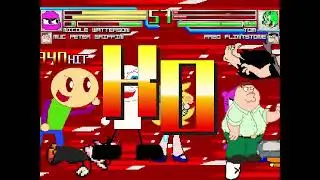 Mugen - Nicole, MVC Peter, Panty, and Norman vs Tom, Fred, Waluigi and NOT Numbuh 1
