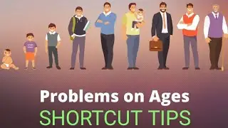 Problems on Ages - Mains/REM Method/Bank/SSC/@BB TECHMATHS