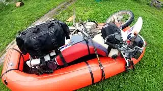 Motorbike packraft