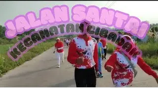 Hut Kemerdekaan yang ke 79 Jalan Santai kecamatan Cibadak