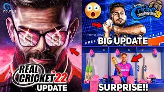 Real Cricket 22 NEW Update StuDio | WCC3 MEGA Update 1.7.3 | Cricket 24 IPL & Stadium Official
