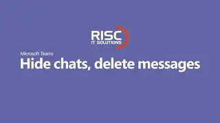 6.2 Hide Chats, Delete Messages