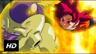Goku Super Saiyajin God and Vegeta VS Golden Freezer. How it should be DBZ: Resurrection of Freezer.