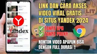 Cara Mencari Link Video Viral Gratis di Situs Yandex 2024