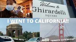 I WENT TO CALIFORNIA!!!