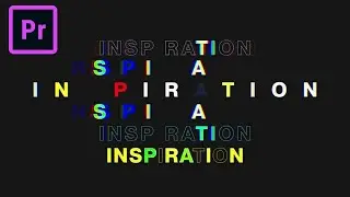 FREE Powerful Typography Template MOGRT for Adobe Premiere Pro + Tutorial
