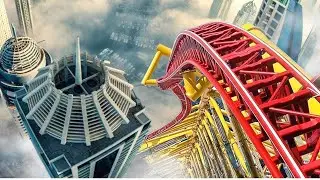 10 Самых Сумасшедших  Аттракционов в Мире.