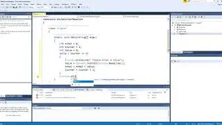 Visual Studio C# While Loop Counter Repeation