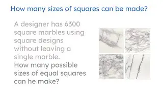 How many sizes of squares can be made?