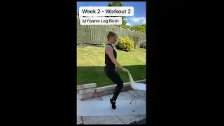 WEEK 2 - Workout 4 - 30 min MYbarre Leg Burn (with chair)