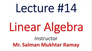 Vector Space, Definition and Examples, Cross Product, Orthogonality with Dot || Linear Algebra Lec14