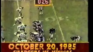 GREAT GAMES GREAT MOMENTS on NBC: NFL Live 85 Week 16