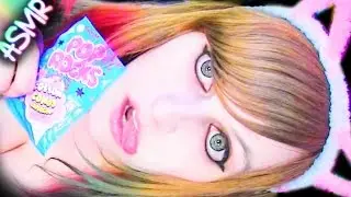 ASMR 🌈 Pop Rocks ░ Mouth Sounds ♡ Candy, Tingles, Crackling, Crackle, Food ♡