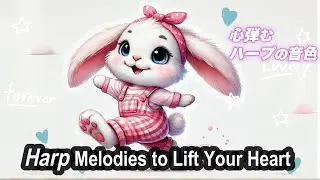 Harp Melodies to Lift Your Heart — Gentle Healing Energy for Calm Moments and Peaceful Sleep.