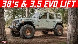 How To Install a 3.5 EVO Mfg. Lift on a Jeep Wrangler Rubicon 392 | Inside Line