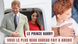 LE PRINCE HARRY: VOICI LE PLUS BEAU CADEAU FAIT A ARCHIE