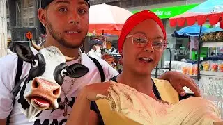 Las postre mas extraña de mi vida en Colombia! Con pata de Res 😨!