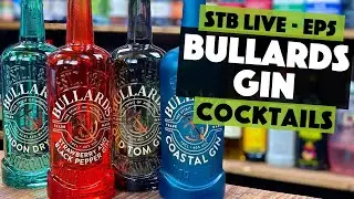EASY Bullards Gin Cocktails to make at Home - StB Live - Ep5