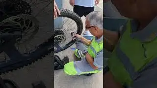 Fahrradrad explodierte  ADAC  anferufen