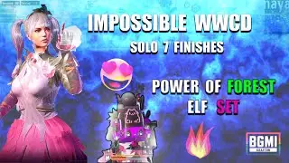 Solo 7 Finishes🔥🔥 WWCD in 5k qualifiers | Grinding for BMOC😾