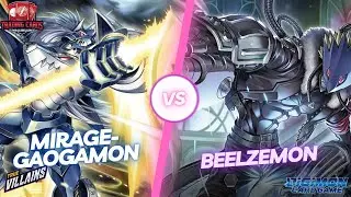 BT16 - MirageGaogamon vs Beelzemon! | Real-Life Match Commentary! | Digimon Card Game