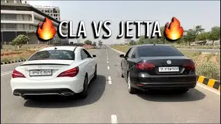 Mercedes CLA Vs Volkswagen JETTA Drag Race🔥