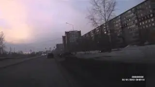 Авария Университетская набережная в Челябинске