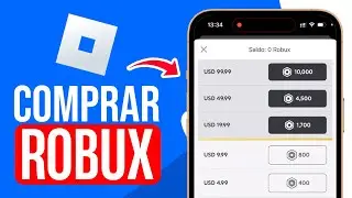 Como COMPRAR Robux en Roblox en CELULAR (Guia Completa)