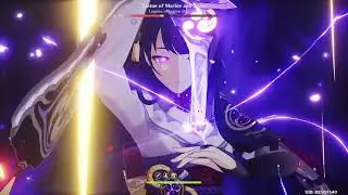 C0 Raiden with C6 Kujo Sara and C6 Chevruse in Open world #genshinimpact #genshin #raidenshogun