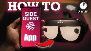 How to SideQuest In 5 Minutes | SideLoad With just your PHONE! | OculusQuest